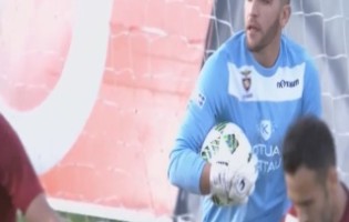 Tiago Mota, filho do Oriental, cumpriu sonho contra o SL Benfica com exibição segura