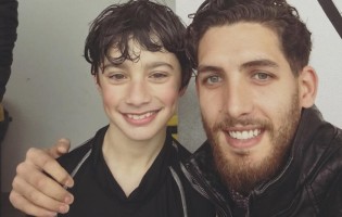 Pedro Trigueira deu os parabéns a jovem guarda-redes Conimbricense