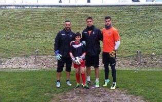 Gustavo Jorge, aos 12 anos, treinou com os seniores do Académico de Viseu