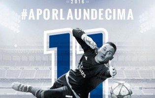 Keylor Navas vence a Champions League com o Real Madrid CF