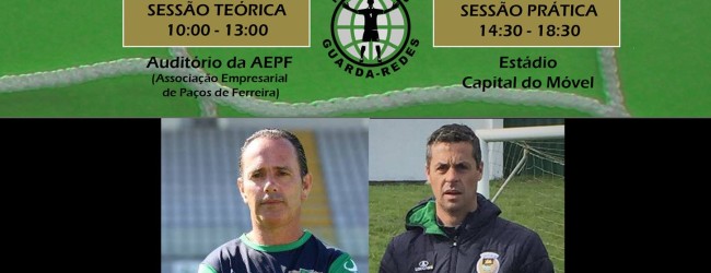 Rui Barbosa apresenta a sua metodologia na Formação O Mundo dos Guarda-Redes