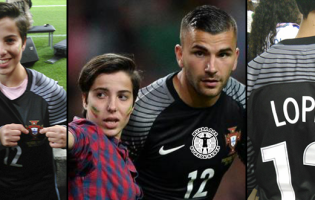 Sara Figueiredo: a guarda-redes de 14 anos que invadiu o relvado por Anthony Lopes