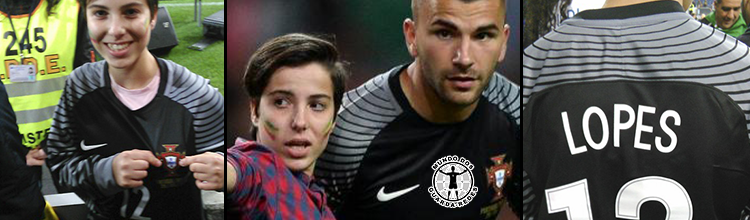Sara Figueiredo: a guarda-redes de 14 anos que invadiu o relvado por Anthony Lopes