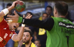 Humberto Gomes e Emanuel Ribeiro campeões nacionais de Andebol com o ABC