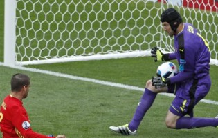 Petr Cech v. David De Gea – Estatísticas – República Checa 0-1 Espanha