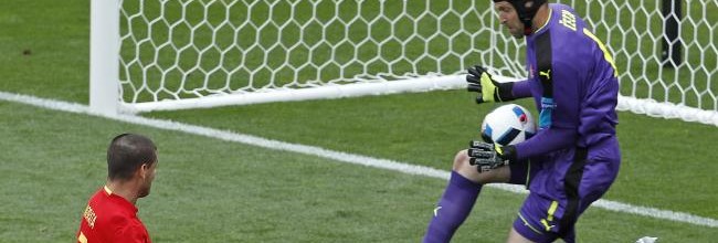 Petr Cech v. David De Gea – Estatísticas – República Checa 0-1 Espanha