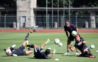 Ana Rita Oliveira, Rute Costa e Liliana Almeida começaram trabalhos no SC Braga