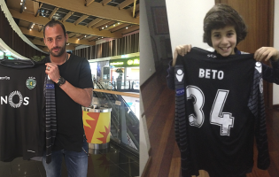Beto Pimparel entregou camisola a criança que procurava desde agosto