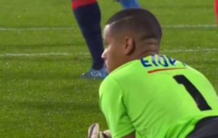 João Manuel em bom plano no SU 1º Dezembro 1-2 SL Benfica