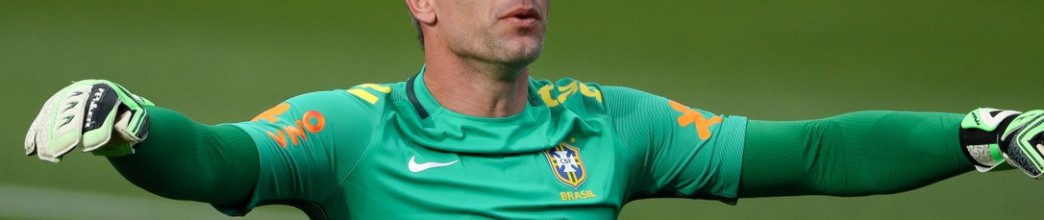 Fernando Prass, aos 38 anos, ainda sonha com a seleção Brasileira