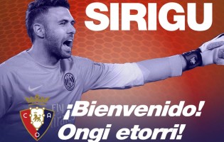 Sirigu emprestado ao Osasuna