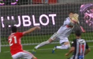Adriano Facchini em destaque no SL Benfica 3-0 CD Nacional