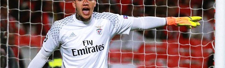 ederson moraes benfica vs borussia dortmund - champions league 2016-2017