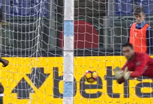 Gianluigi Donnarumma faz 9 defesas no SS Lazio 1-1 AC Milan