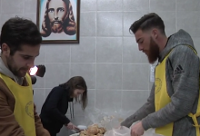 José Sá preparou e distribuiu comida para pessoas carenciadas por Porto