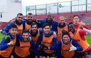 Cléber Santana esteve seis jogos consecutivos sem sofrer no SCU Torreense