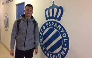 Leonardo Rodrigues treina-se no RCD Espanyol
