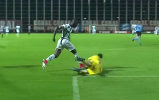 Adriano Facchini contém números da derrota – CD Nacional 0-1 Moreirense FC