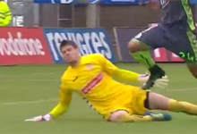 Adriano Facchini adia derrota em duas defesas – CD Nacional 1-2 Vitória FC