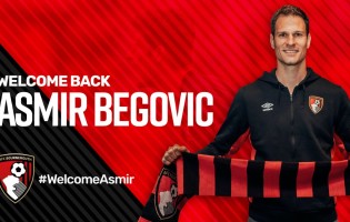 Asmir Begovic assina pelo AFC Bournemouth