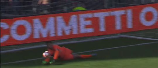 Eugenio Lamanna brilhou e até um penalti defendeu aos 87 minutos – Genoa FC 1-0 FC Inter