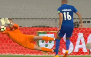 Giorgi Makaridze defende terceiro penalti esta temporada – CF Os Belenenses 1-1 Moreirense FC