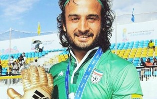 Peyman Hosseini eleito o melhor guarda-redes do Mundial de Futebol de Praia