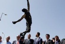 Rui Patrício viu estátua inaugurada em sua homenagem em Leiria