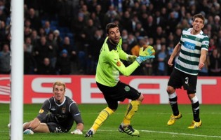 Rui Patrício elege defesa a cabeceamento de Joe Hart como a sua melhor intervenção