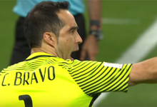 Claudio Bravo defende três penaltis de Portugal e coloca Chile na final da Taça das Confederações
