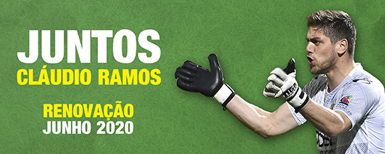 Cláudio Ramos e CD Tondela despediram-se e anunciaram renovação até 2020 em vídeo