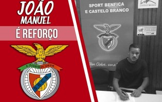João Manuel assina pelo Benfica de Castelo Branco
