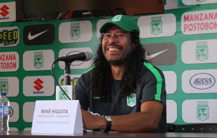 René Higuita é o novo treinador de guarda-redes do Atlético Nacional