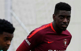 Bruno Varela na seleção de Portugal junto de Rui Patrício e Beto Pimparel