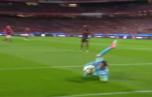 Matheus Magalhães impede goleada em quatro defesas – SL Benfica 3-1 SC Braga