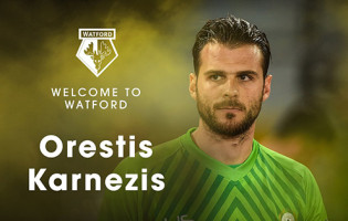 Orestis Karnezis emprestado ao Watford FC