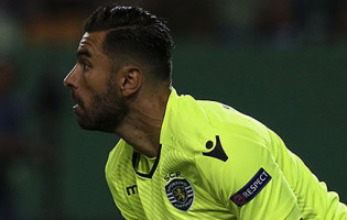 Rui Patrício sofreu o primeiro golo de 2017/2018 ao fim de 380 minutos