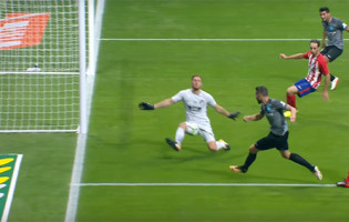 Jan Oblak destaca-se para a fechar baliza no Atlético de Madrid 1-0 Málaga CF