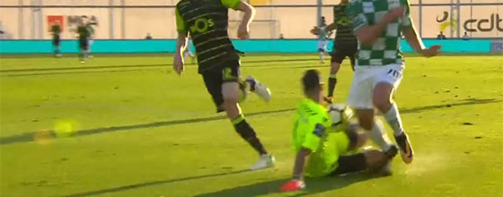 Rui Patrício destaca-se em várias defesas no jogo 300 – Moreirense FC 1-1 Sporting CP