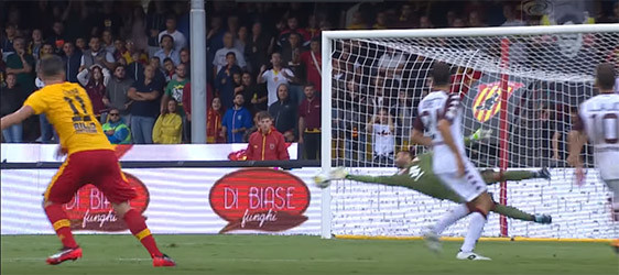 Salvatore Sirigu possibilita vitória nos descontos após quatro defesas – Benevento 0-1 Torino FC