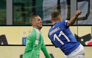 Robin Olsen: sete defesas colocaram a Suécia no Mundial’2018 e secaram a Itália