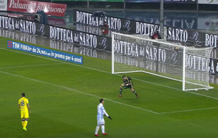 Stefano Sorrentino num espetáculo de defesas e emoções – Chievo Verona 2-1 Spal