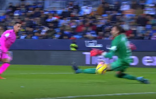 Roberto Jiménez: o duelo com Cristiano Ronaldo e a defesa determinante pelo Málaga CF