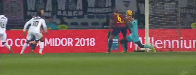 António Filipe em defesa assinalável em velocidade de execução – GD Chaves 4-3 Vitória SC