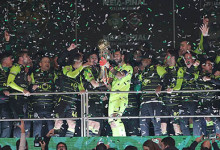 Rui Patrício conquista sétimo título pelo Sporting CP com Taça da Liga após intervenção decisiva