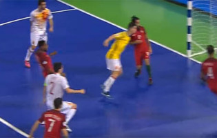 André Sousa conquista Europeu de Futsal para Portugal a quinze segundos do final