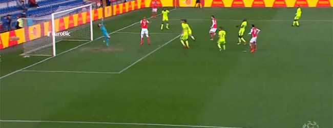 Ricardo Nunes evitou dois golos – GD Chaves 1-4 SC Braga