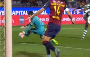 Ricardo Nunes protagonista em duas defesas – GD Chaves 1-2 Sporting CP