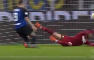 Andrea Consigli intervém bastante, adivinha e protagoniza defesa espetacular – FC Internazionale 1-2 Sassuolo