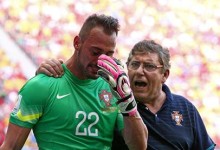 Mundial’2014: Beto Pimparel defende até às lágrimas após Rui Patrício sofrer (e Eduardo Carvalho ainda jogou)
